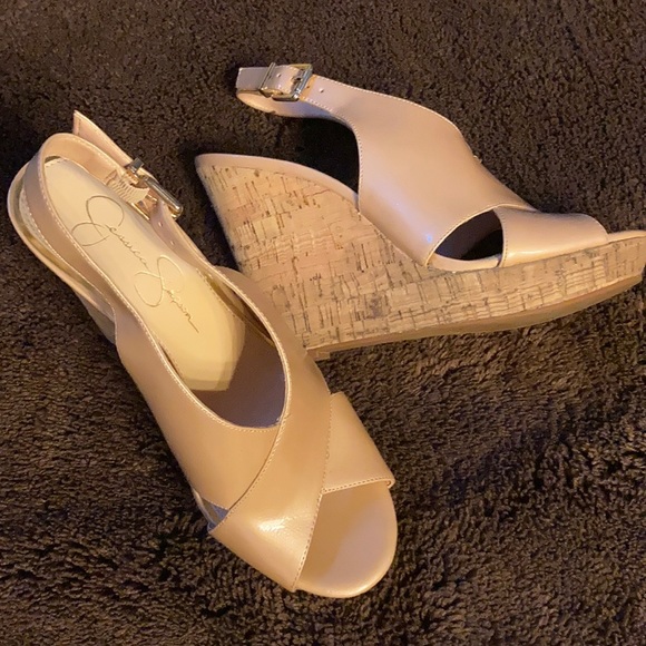 Jessica Simpson Platform Wedge Heels - Picture 1 of 6